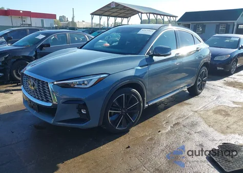 2022 Infiniti Qx55 Sensory Awd z USA, uszkodzony, nr VIN 3PCAJ5L39NF101342
